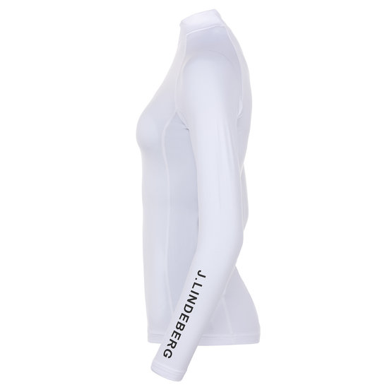 J.Lindeberg Asa Soft Compression Top Mock First layer white
