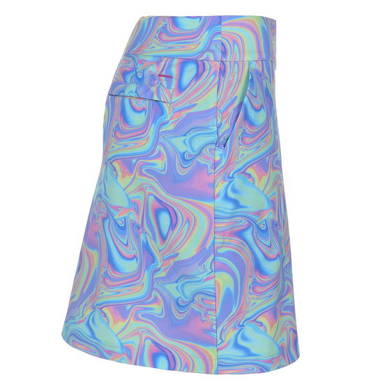 Alberto  Lissy - revoluční sukně s potiskem vícebarevné