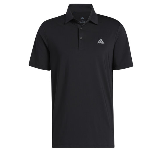 Image of Adidas Ultimate365 Solid Left Chest Halbarm Polo schwarz