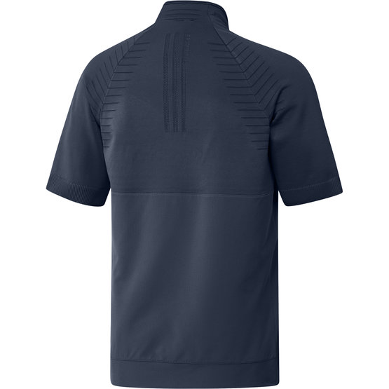Adidas Primeknit Quarter Zip Pullover Stretch Jacke navy