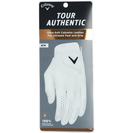 Callaway Tour Authentic Handschuh für die linke Hand weiß