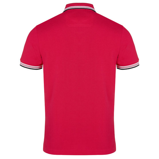 BOSS Paddy Curved Halbarm Polo pink