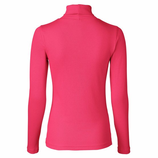 Daily Sports Maggie LS Roll Neck Stretch First Layer berry