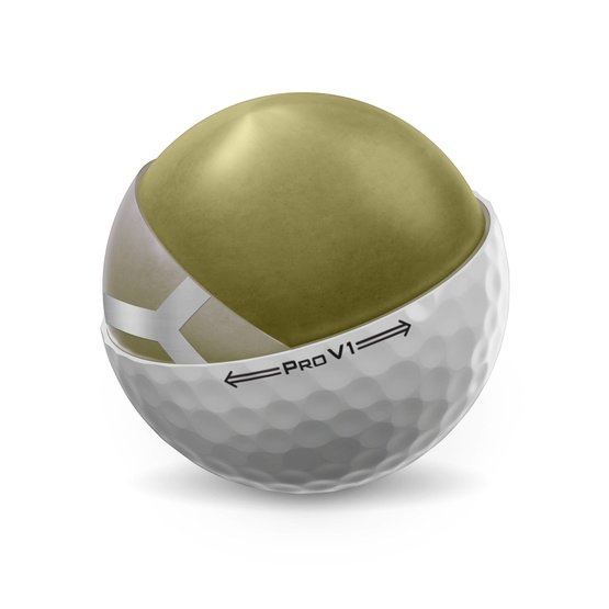 Titleist ProV1 RCT Golfball weiß