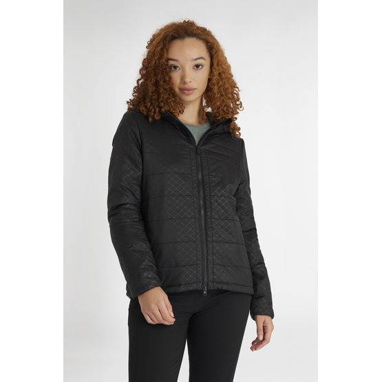 Buy Calvin Klein Women's Down Jacket with Faux Fur Trimmed Hood, Black, M  at Amazon.in