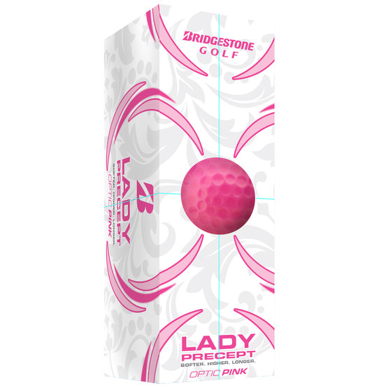 Bridgestone Lady Precept Golfball pink