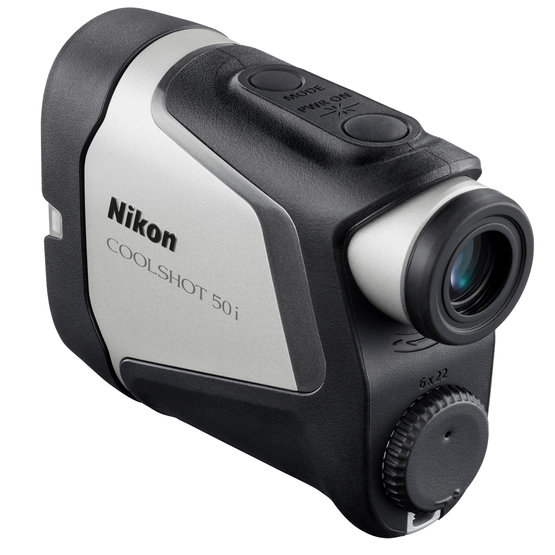 Nikon Coolshot 50i Laser-Entfernungsmesser silber