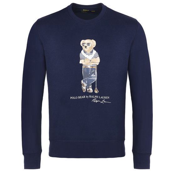 Polo Ralph Lauren Bear Sweatshirt in navy online kaufen - Golf House