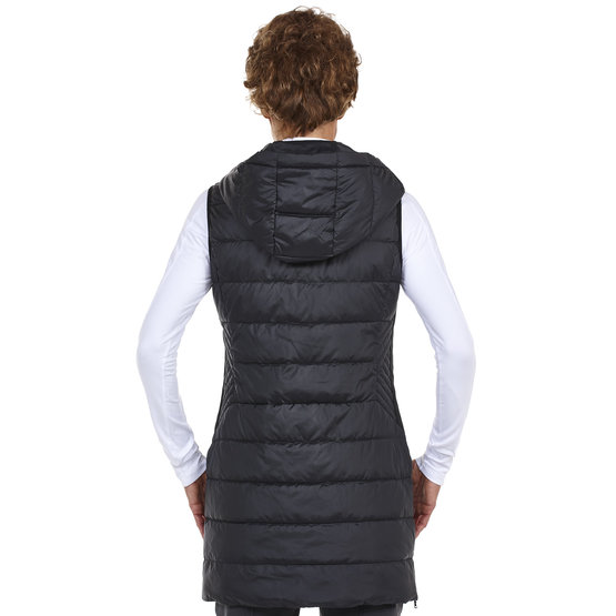 Valiente Quilted thermal vest long black