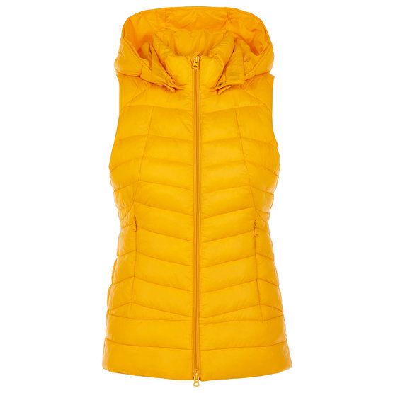 Valiente Quilted thermal hooded vest orange