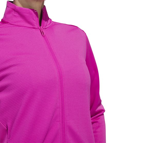 Adidas  TEXTURED strečová bunda růžová