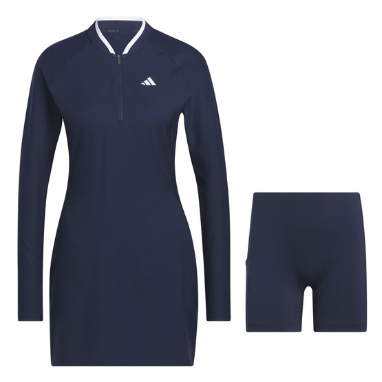 Adidas GOLF Langarm Kleid navy