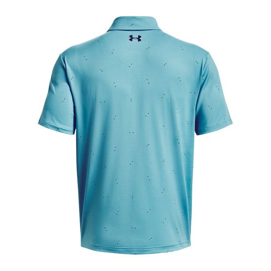 Under Armour Playoff 3.0 Scatter Dot Halbarm Polo türkis