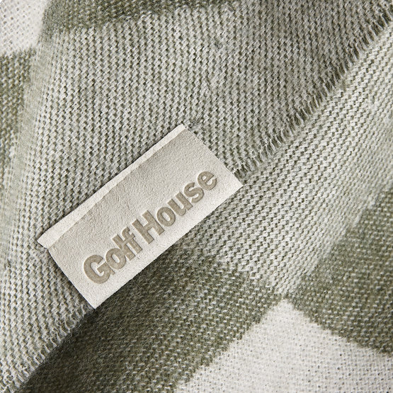 Golf House Argyle Decke grün