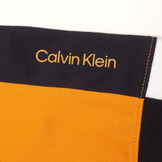 Calvin Klein MILES Halbarm Polo orange