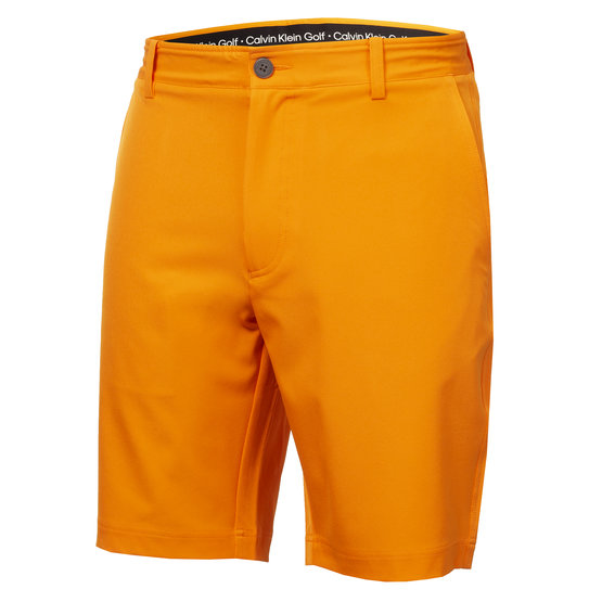Calvin Klein BULLET REGULAR FIT STRETCH Bermuda Hose orange