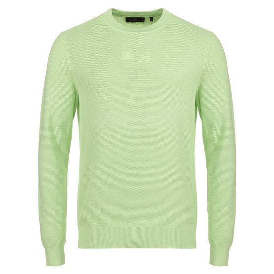 Daniel Springs basic knit sweater sweater knit light green