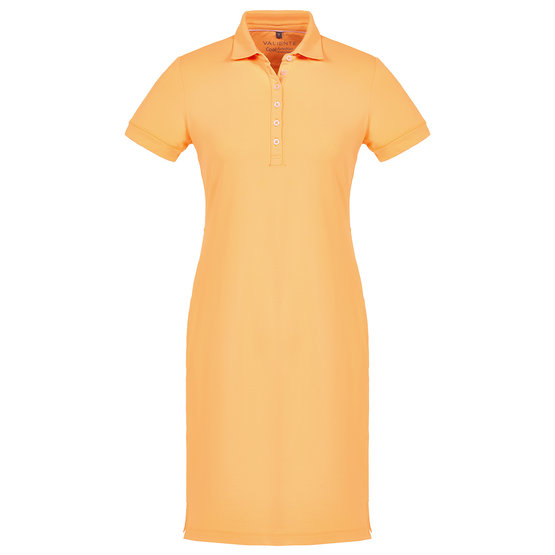 Valiente polo dress Halbarm Kleid orange