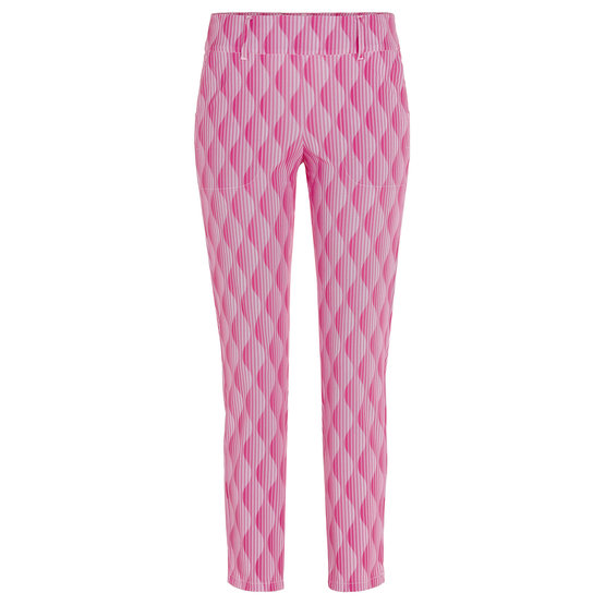 Alberto  LUCY-CR - 3D žerzejové kalhoty 7/8 růžová