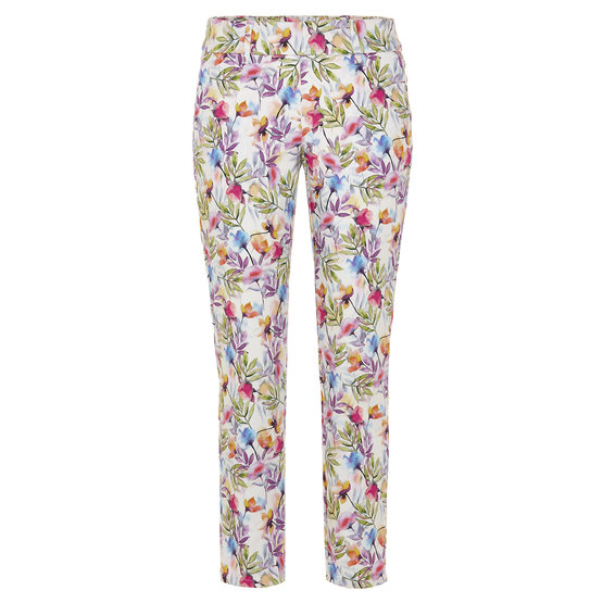 Alberto  LUCY-CR - Letní květiny WR 7/8 kalhoty vícebarevné