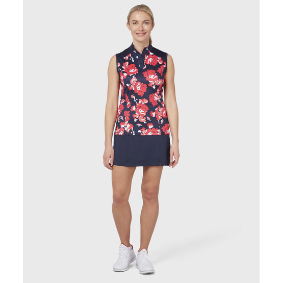 Callaway Large Scale Floral Polo navy
