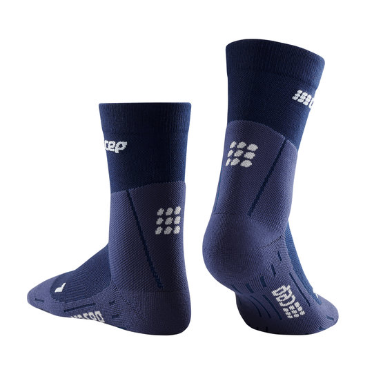 CEP Cold Weather Compression Socks Mid Cut navy