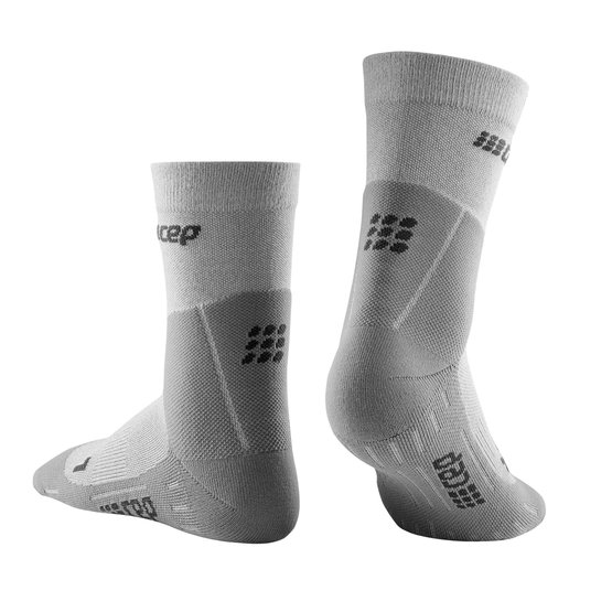 CEP Cold Weather Compression Socks Mid Cut grau