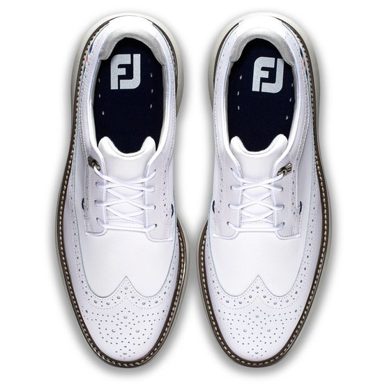 FootJoy Traditions Wide Golf Shoe white