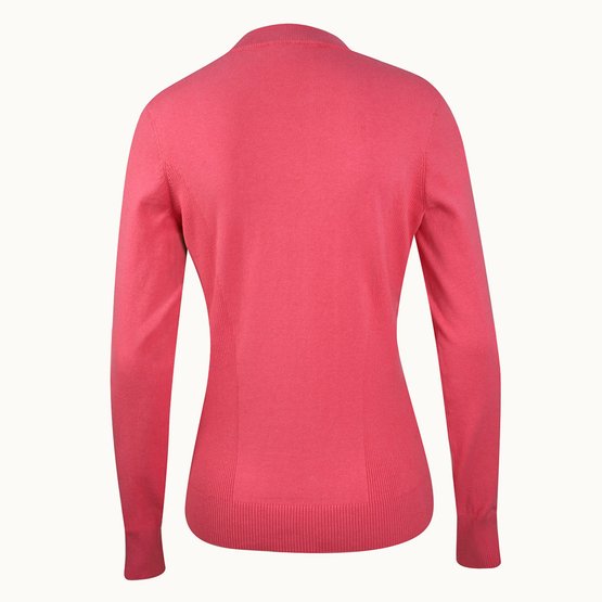 Callaway  Proužkovaný pletený svetr  růžová