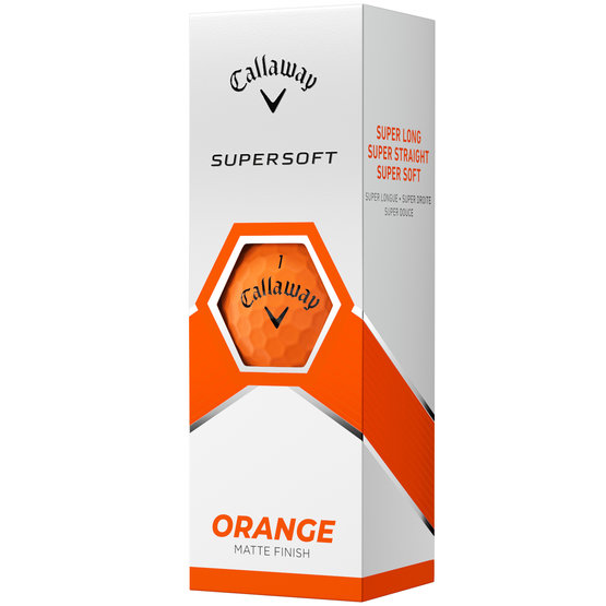 Callaway Supersoft  Golfball orange