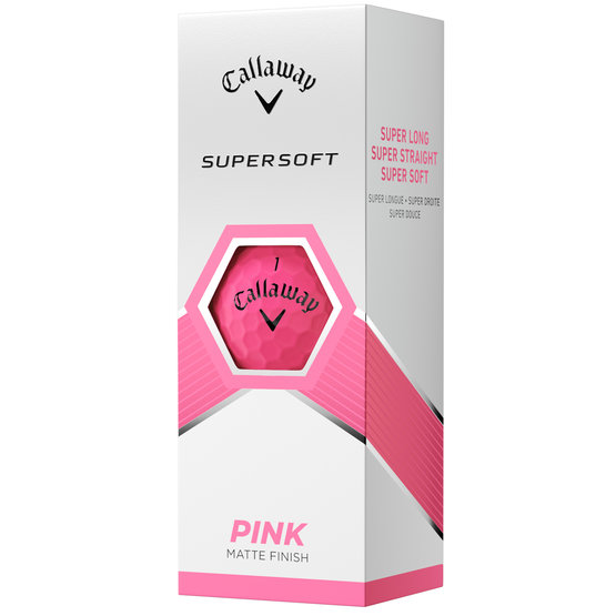 Callaway Supersoft  Golfball pink