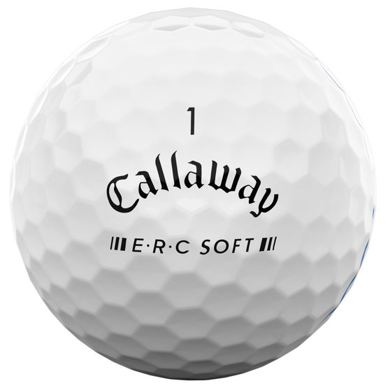 Callaway ERC Soft Triple Track Golfball weiß