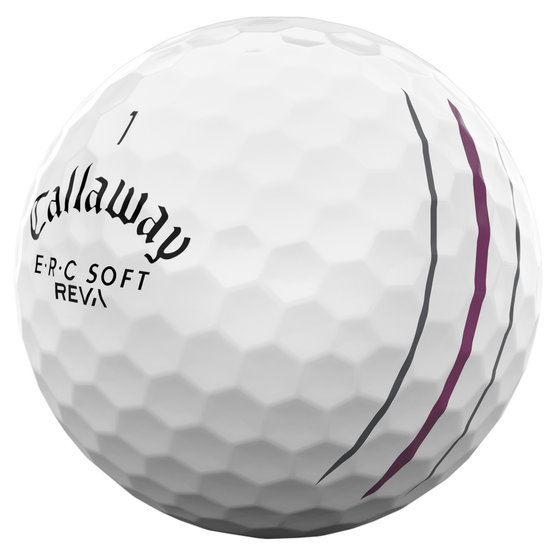 Callaway ERC Soft Reva Triple Track Lady Golfball weiß