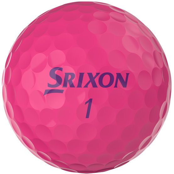 Srixon Softfeel Lady Golfball pink