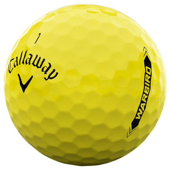 Callaway Warbird golfové míčky žlutá