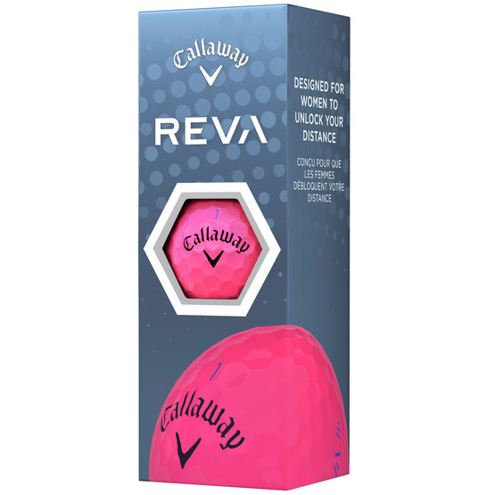 Callaway REVA lady golf ball pink