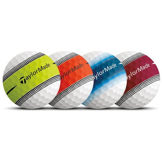 TaylorMade Tour Response Stripe Multi Golfbälle bunt