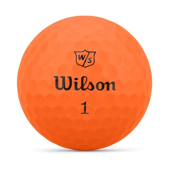Wilson Staff DUO Soft Golfbälle orange