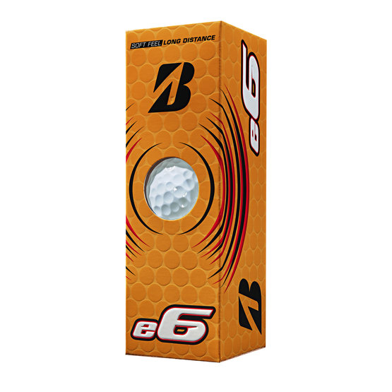 Bridgestone e6 golfové míčky bílá