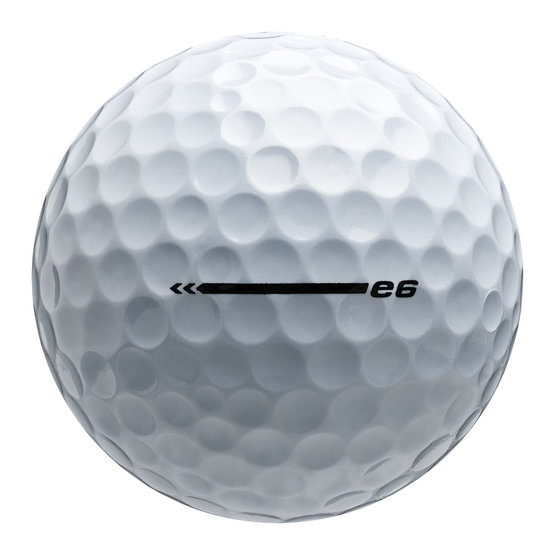 Bridgestone e6 Golfball Damen und Herren weiß