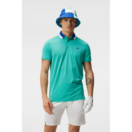 J.Lindeberg  Benji Regular Fit Half Sleeve Polo turquoise
