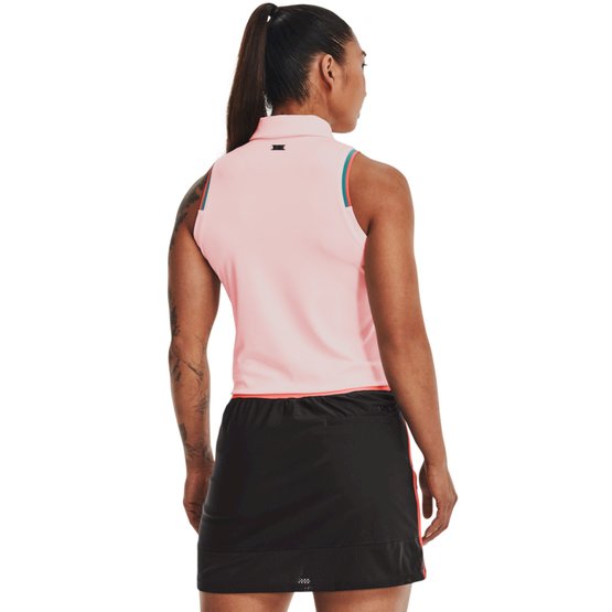 Under Armour  Zinger Point Sleeveless Polo pink
