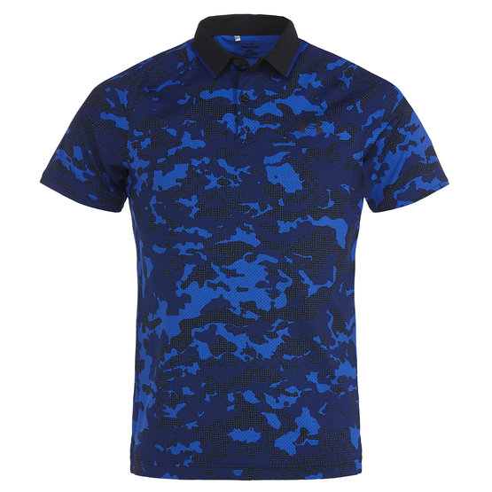 Under Armour Iso-Chill Charged Camo Polo blau