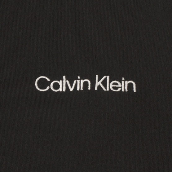 Calvin Klein  ADDINGTON HOLDED HALF ZIP Strečová střední vrstva světle šedá melanžová