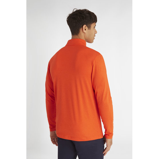 Calvin Klein  NEWPORT HALF ZIP stretch first layer orange