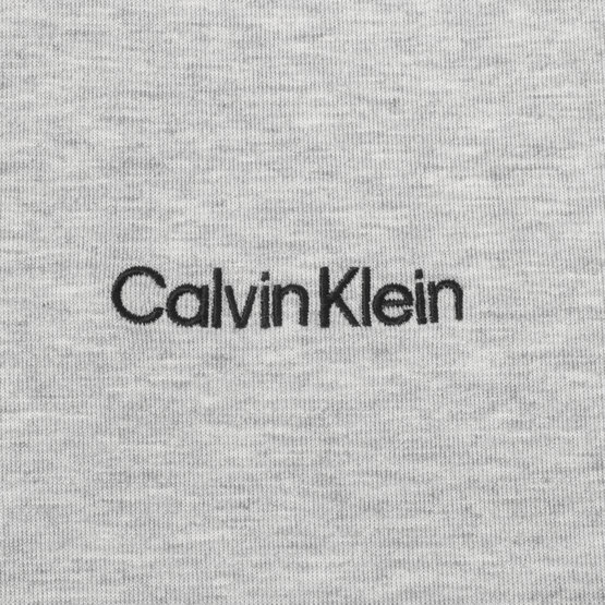 Calvin Klein  RENDELL CREWNECK SWEATER  mikina světle šedá melanžová