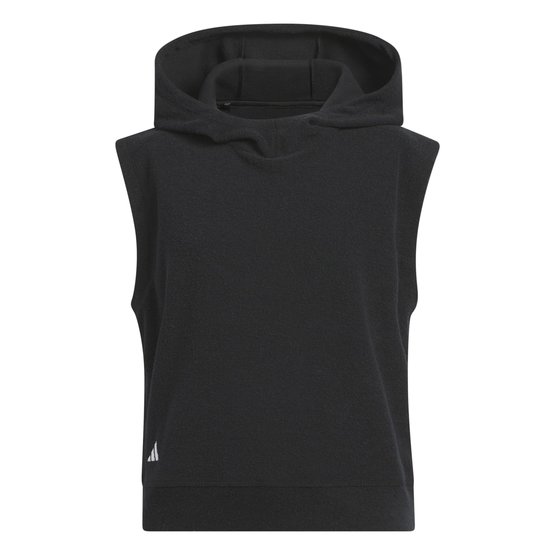 Adidas  Dívčí elastická vesta CROP PULLOVER černá