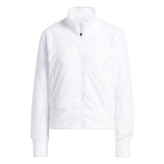 Adidas  FLC FZ JKT Fleecová bunda bílá