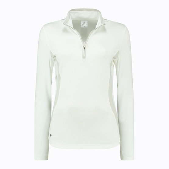 Daily Sports  VICHY turtleneck stretch first layer offwhite