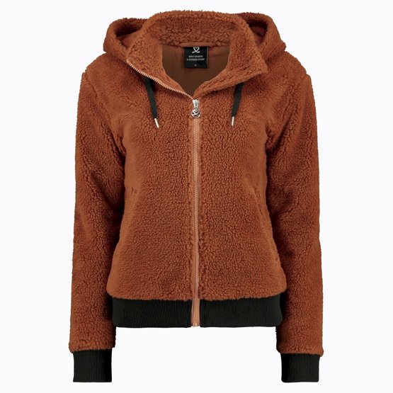 Daily Sports  LECCE jacket fleece jacket brown